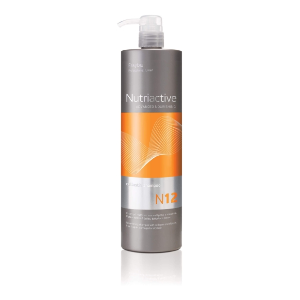 Dầu gội nuôi dưỡng và dưỡng ẩm Collagen N12 Erayba Nutriactive