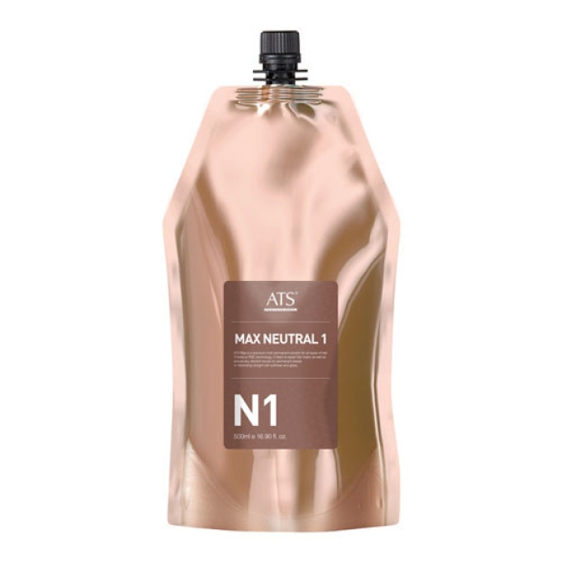 ATS Max Neutral N1 - Thuốc uốn nóng cho tóc hư tổn nhẹ đến hư tổn nặng